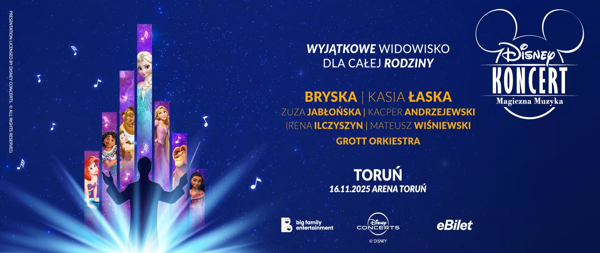 Disney Koncert – Magiczna Muzyka
